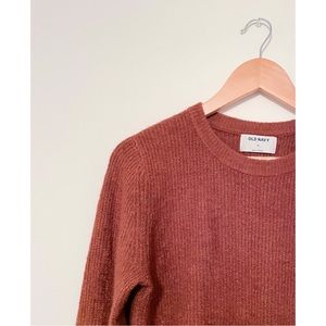 Soft terra cotta sweater